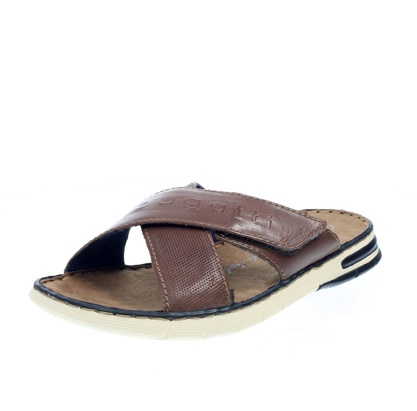 Bugatti Dario - braune Lederschuhe - Gre 41 273 cm Herrenschuhe 10490₽