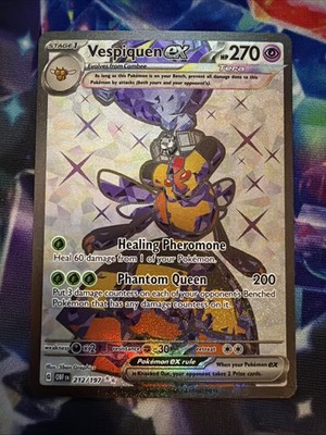 Vespiquen ex 212/197 Obsidian Flames NM/M