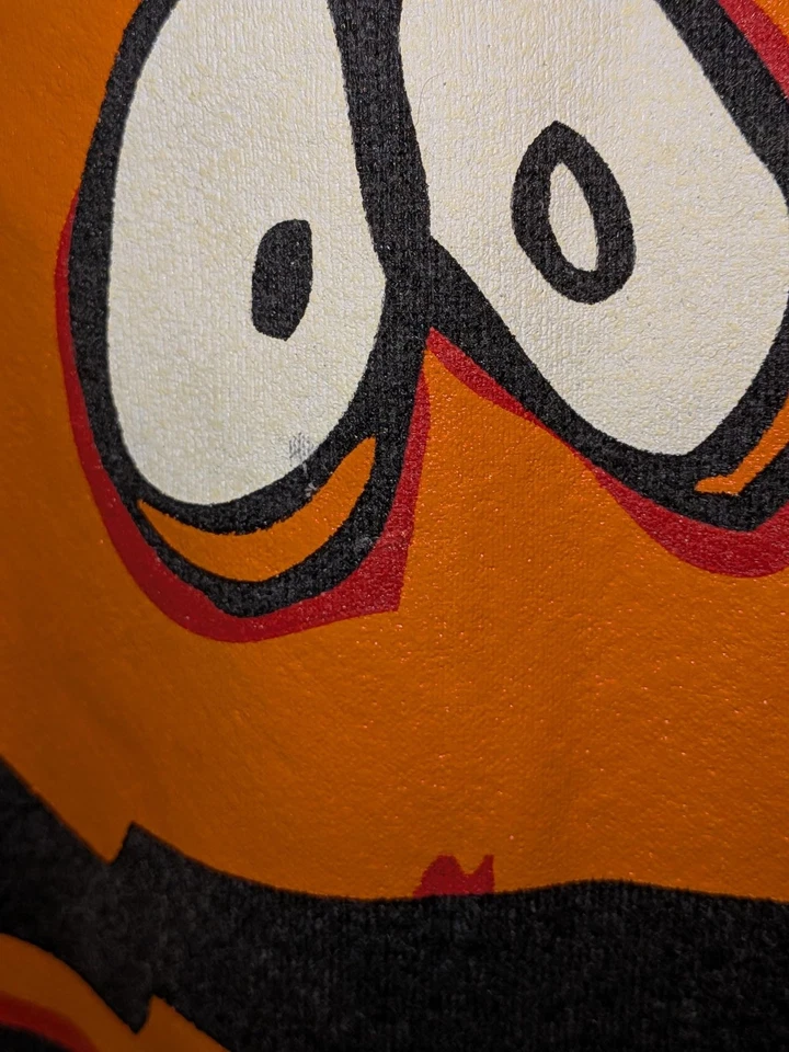 Sudadera Calabaza Halloween Truco o Trato Años 80 De Colección Tultex Hecha en EE. UU. Grande Foto 4 de 4