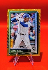 🔥Sammy Sosa Optic Orange Velocity Prizm -2025 Panini Donruss - Chicago Cubs #84