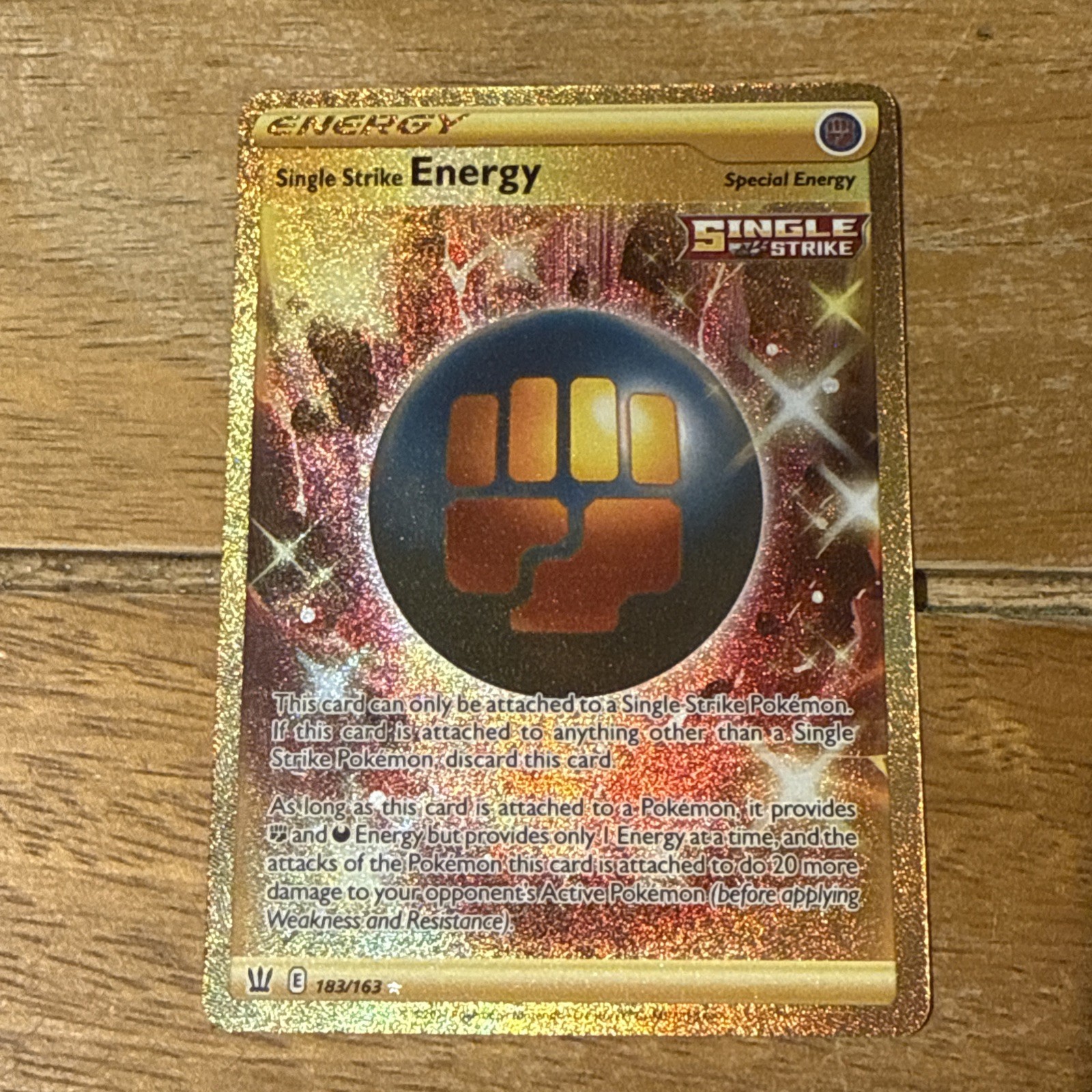Pokémon TCG: Single Strike Energy 183/163 - Battle Styles, Near Mint
