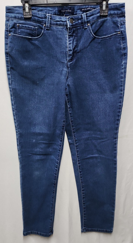 Charter Club Bristol Skinny Ankle Jeans Size 10 EUC!! (31x26.5)