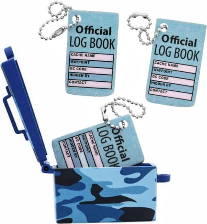 Snag the Tag 3D Ammo Can Geocoin - Ocean Blue - Activated & Adoptable - TBAVEBW