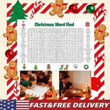 Jumbo Christmas Word Search Poster   Giant Wall Game, Poster-Size Word Search