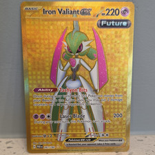 The Pokémon Company Iron Valiant ex 261/182 Paradox Rift Hyper Rare Holo on eBay