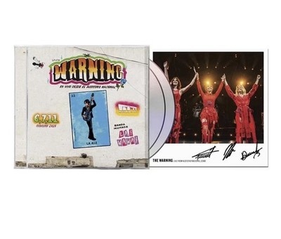 THE WARNING Live From Auditorio Nacional, CDMX 2-CD (Ale Ver.) (Signed by All 3)