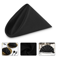 Napkins Dinner Cloth Poly Cotton Fabric Table Serviettes Hotel Wedding 20"x20"