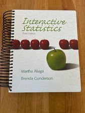 Interactive Statistics THIRD Ed by Aliaga, Gu...
