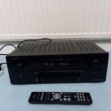 5.2 black AV receiver DENON AVR-X550BT HDMI 4K HDCP 2.2 ARC Bluetooth USB