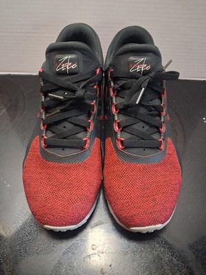 Nike Air Max Zero, Black And Red. Used, Good Condition. Men's Size 10.5.