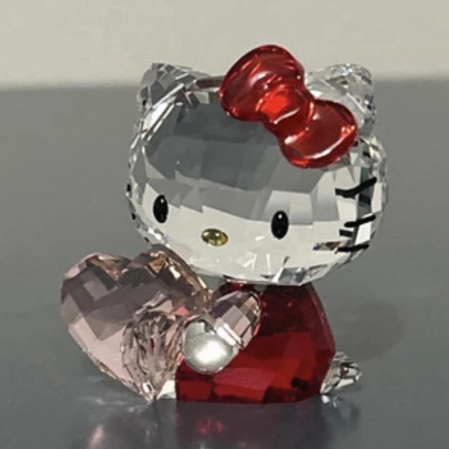 Swarovski Hello Kitty in Swarovski Crystal & Cut Glass for sale