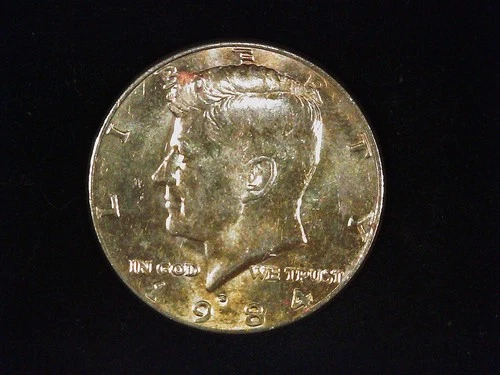 1984-D Kennedy Half Dollar AU++ (1). Free Shipping!
