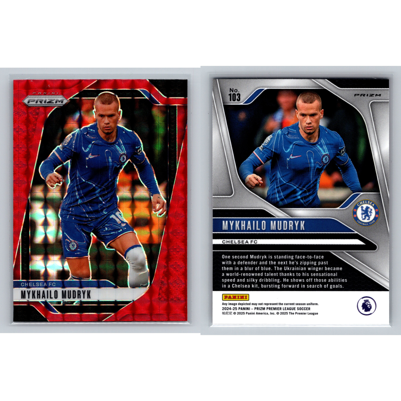 Chelsea Lot Topps Panini Rookie RC Premier UEFA Prizm Select Insert Parallel 20c view 6