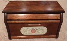Vintage Goose Marmalade Wooden Bread Box Farm...