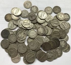 $10 Face U.S.  Silver Barber & Mercury Dimes as Bullion Coins -- All 90% Silver