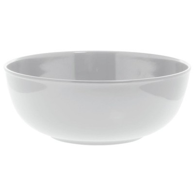 Elite Global Solutions M15R6-NW Round Melamine Serving Bowl White 15''D x 6''H