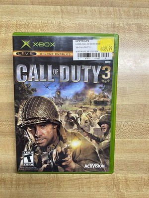 Call of Duty 3 Microsoft Xbox 2006 Shooter