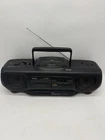 Vintage SANYO Boombox MCD-Z11 Digital CD AM/FM Radio Cassette Recorder WORKS