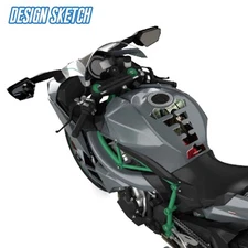 Tank Pad Fuel Tank Sticker Guard Decal Fish Bone Fit For BMW F 800GT F800 G