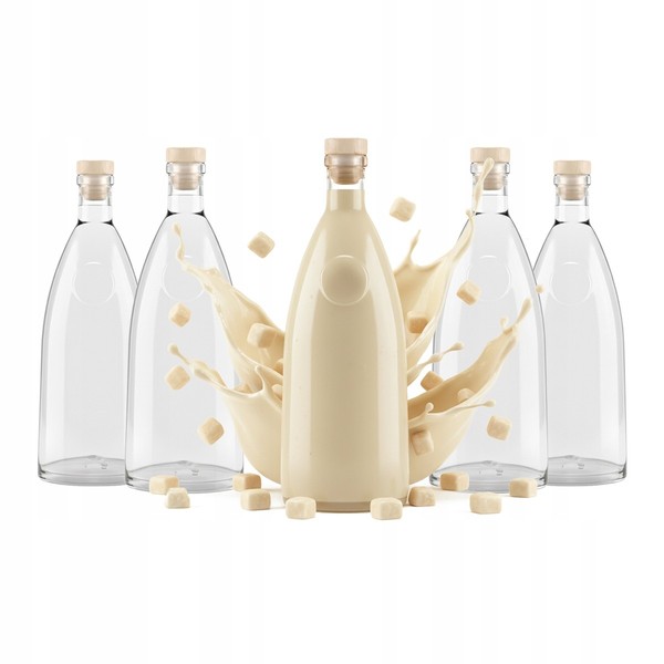 40X Glasflaschen Loft 500 Ml FüR Wein, LiköRe, Spirituosen, Alkohol, Saft 0,5L-image
