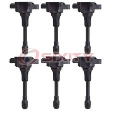 6 pc Hitachi IGC0002 Ignition Coils for UF549T UF549 GN10648 GN10241 E1049 nb