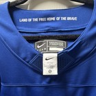 Nike Team USA Hockey Jersey Thompson #72 Size L Blue Red White — photo 3