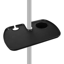 Geekria for Creators Microphone Stand Rack Tray Holder Sound Card Tray (Black)
