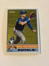 2025 Topps Heritage High Number Mike Yastrzemski Chrome #696 Royals