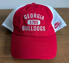Nike Georgia Bulldogs NCAA Trucker Cap/Hat L/XL Adjustable