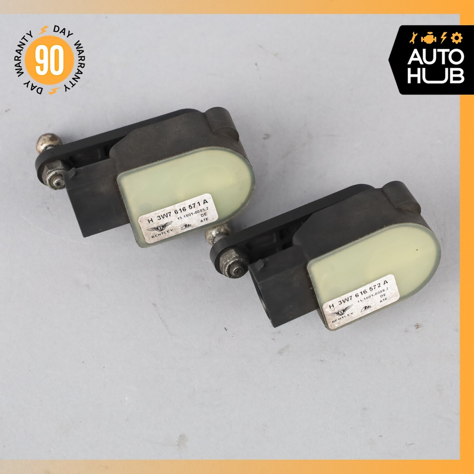 Bentley Continental GTC Rear Left & Right Side Suspension Level Hight Sensor OEM