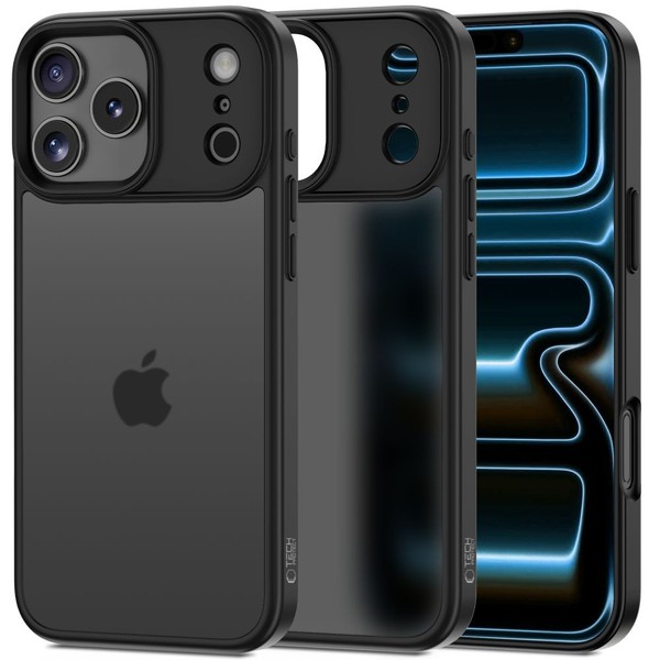 Tech-Protect Magmat HÜLle FÜR Iphone 17 Pro, Handyschutz, Mattschwarz-image