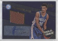 2016-17 Panini Absolute 10/15 Timothe Luwawu-Cabarrot #17 Auto 5w7