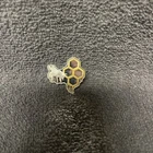 5 Gram .999 Fine Pure Silver Trader Bea - Bee Honeycomb Proof Gilt Bar Round