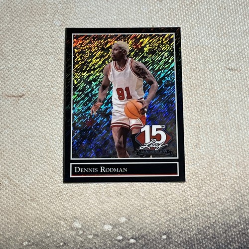 2025 Leaf 15th Anniversary #92B-40 Dennis Rodman 1992 Black Shimmer #2/2