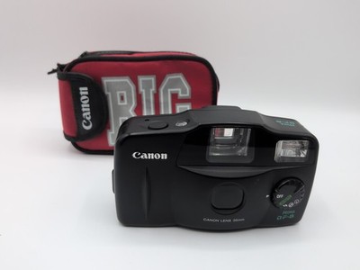 Canon Prima BF-8 35mm Kompaktkamera  Canon Lens Schwarz Inkl. Tasche 