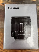 Canon EF-S 9519B002 10-18mm f/4.5-5.6 IS STM Zoom Lens - Black