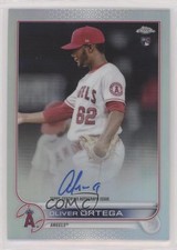 2022 Topps Chrome Rookie Auto Refractor 453/499 Oliver Ortega #RA-OO Auto 2f9
