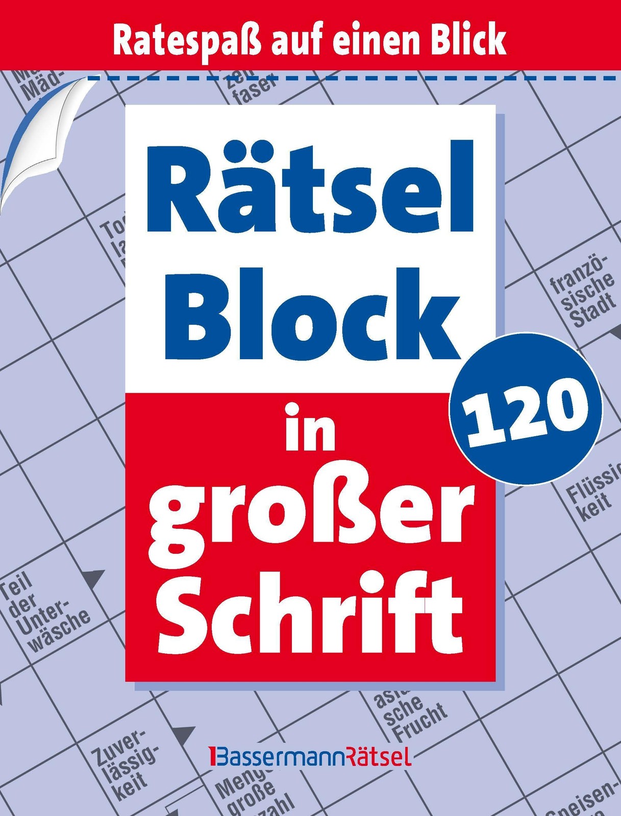 Rätselblock in großer Schrift 120 (5 Exemplare à 2,99 EUR) Eberhard Krüger