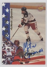 1995 Miracle on Ice 1980 Signatures /2000 Mike Eruzione #12 Auto 4gd