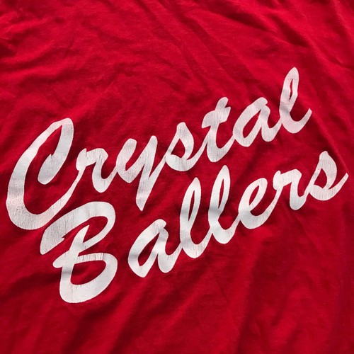 CRYSTAL BALLERS tshirt medium funny FREE SHIPPING!! - 第 2/2 張圖片