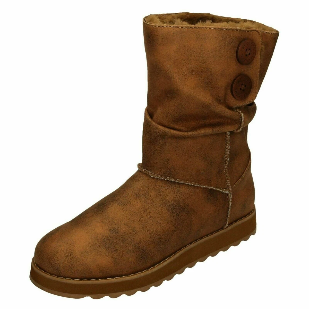Ladies Skechers Keepsakes 2.0 Upland 44613 Casual Pull On Boots
