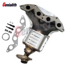 For 2001-2005 Honda Civic DX LX HX GX 1.7L Exhaust Manifold Catalytic Converter