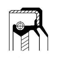 Corteco 01034114B Wellendichtring, Verteilergetriebe Hinterachse FÜR Volvo
