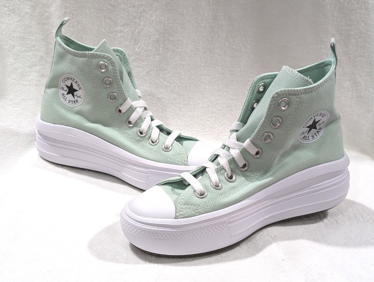 Converse Girl's CTAS Move Sticky Aloe Platform High Top Sneakers