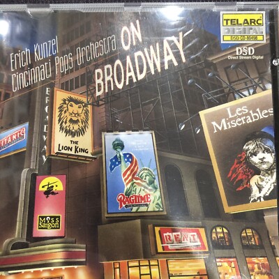 Erich Kunzel Cincinnati Pops Orchestra On Broadway Cd 
