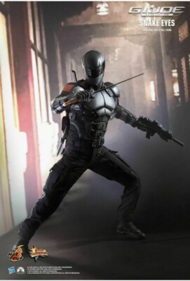 Hot Toys MMS192 G.I. JOE Retaliation SNAKE EYES Action Figure (Hot