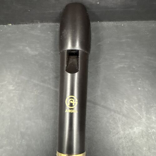 Peripole Flute Angel Black Soprano Halo Recorder - Picture 2 of 8