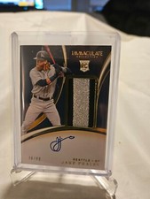 2020 IMMACULATE BASEBALL JAKE FRALEY ROOKIE PATCH AUTO /99 RPA MARINERS RC