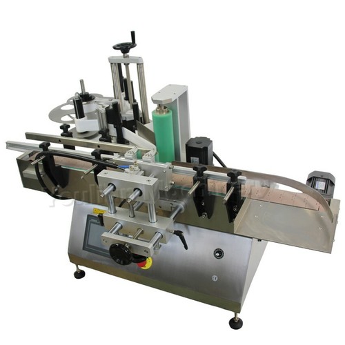 Máquina de etiquetado automática de botellas redondas de escritorio para aplicador de cerveza de plástico - Imagen 9 de 23