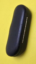 Black Hard Clam Shell Faux Leather Eyewear Sunglasses Eyeglasses Case